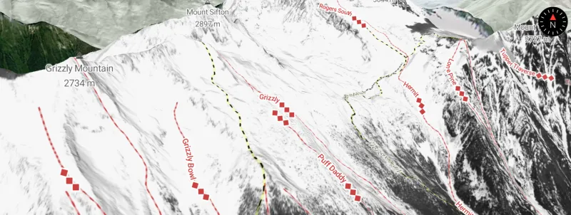 high resolution 3D winter imagery maps