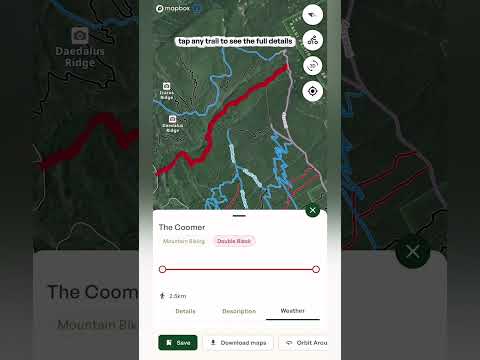 Mountain Biking Activity Layer