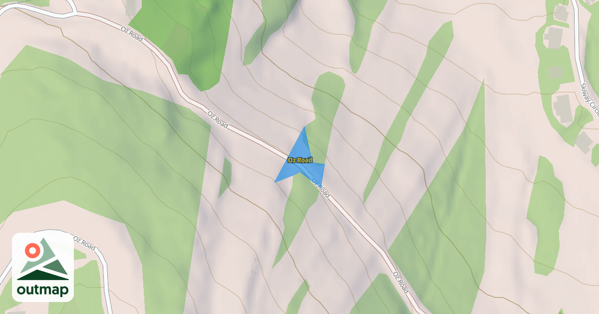 Map of Oz Road