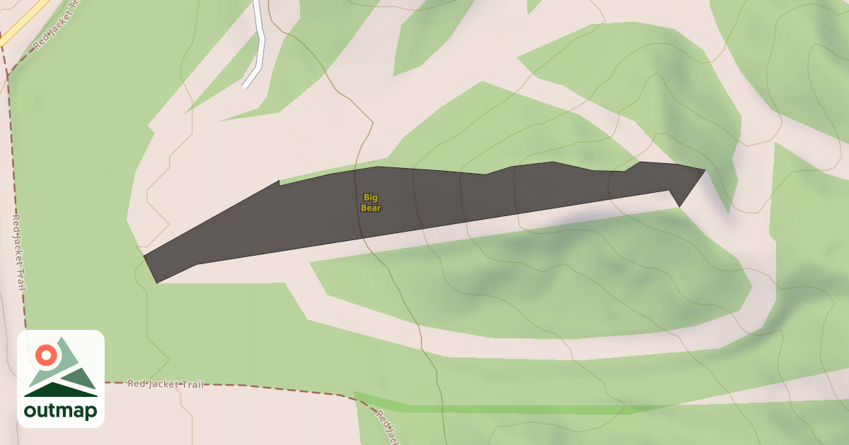 Map of Big Bear