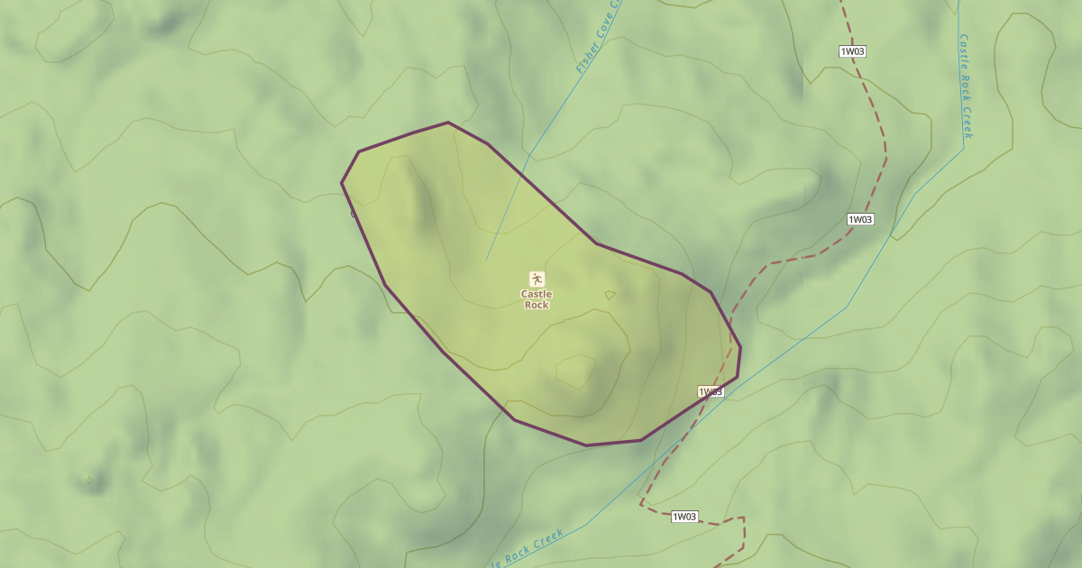 Map preview of Castle Rock
