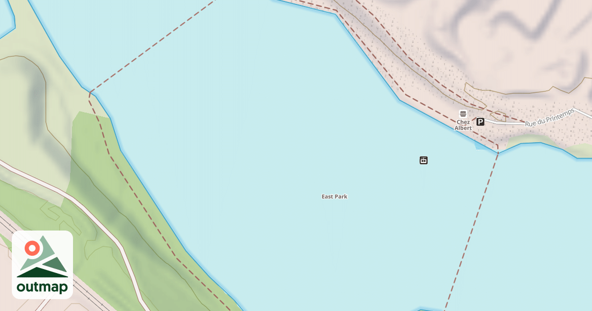 Map of East Wake Park 686