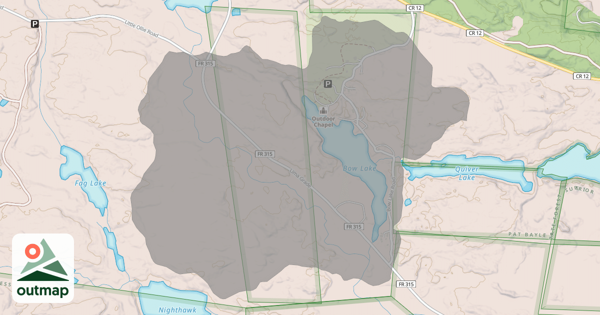 Map of Poplar Creek Trail