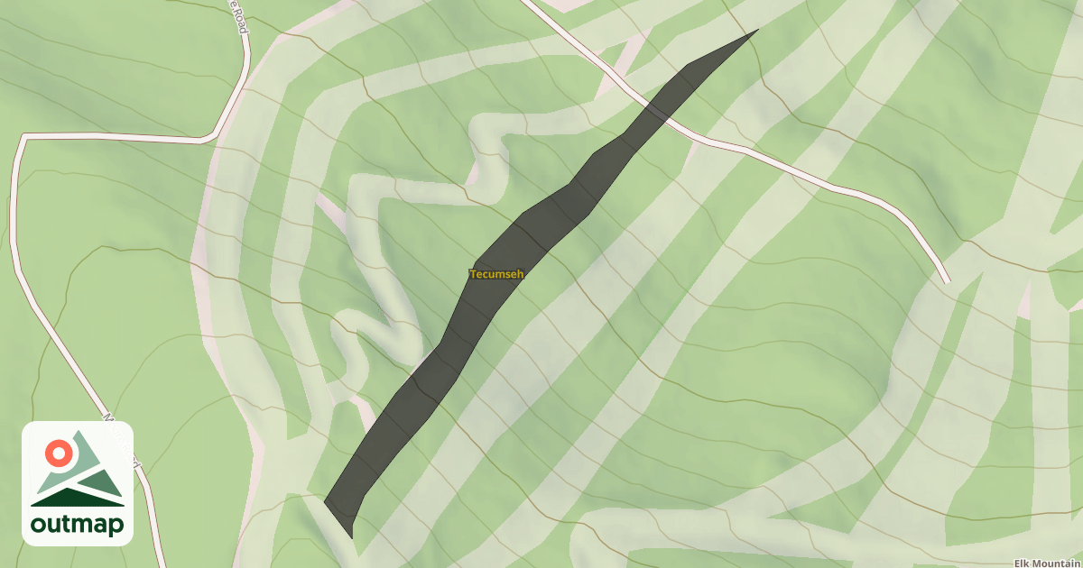 Map of Tecumseh
