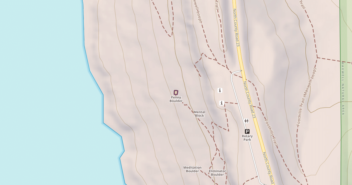 Map preview of Penny Boulder