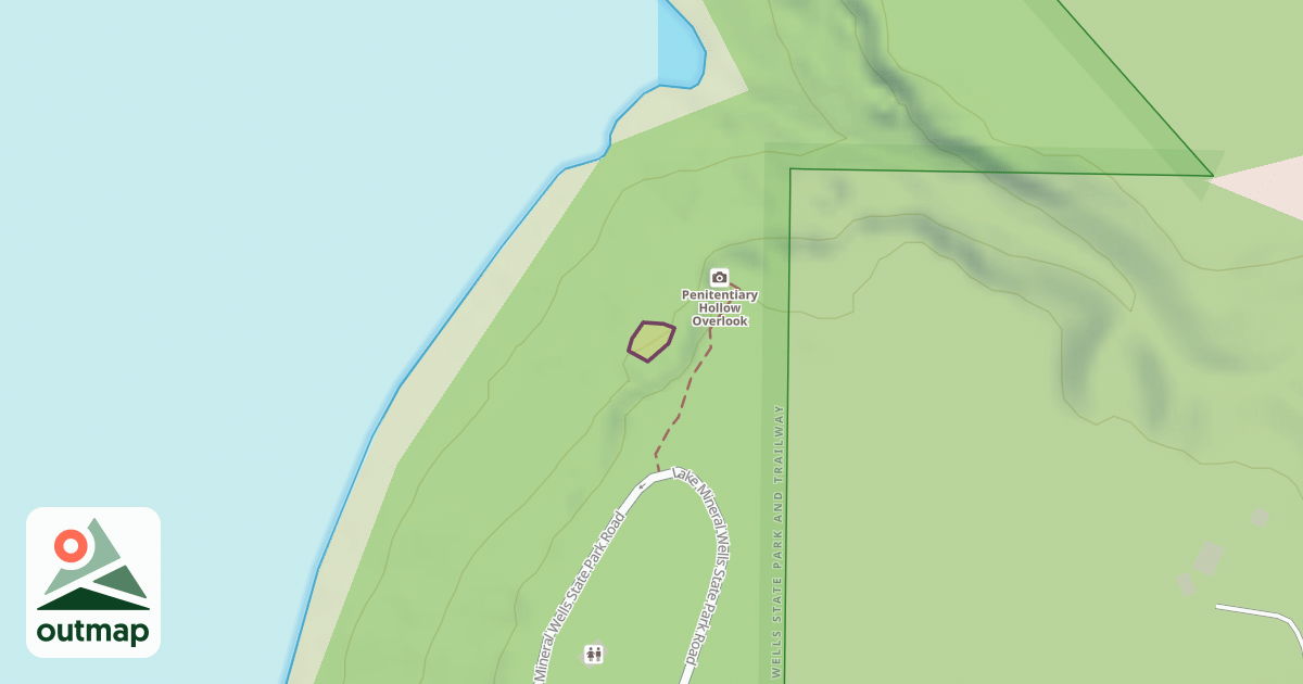 Map of Climbing Site