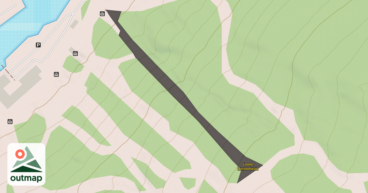 Map of Lower Arrowhead
