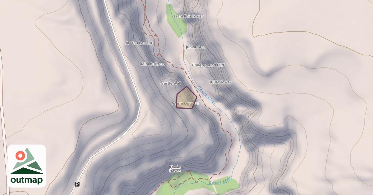 Map of Warm Out Wall