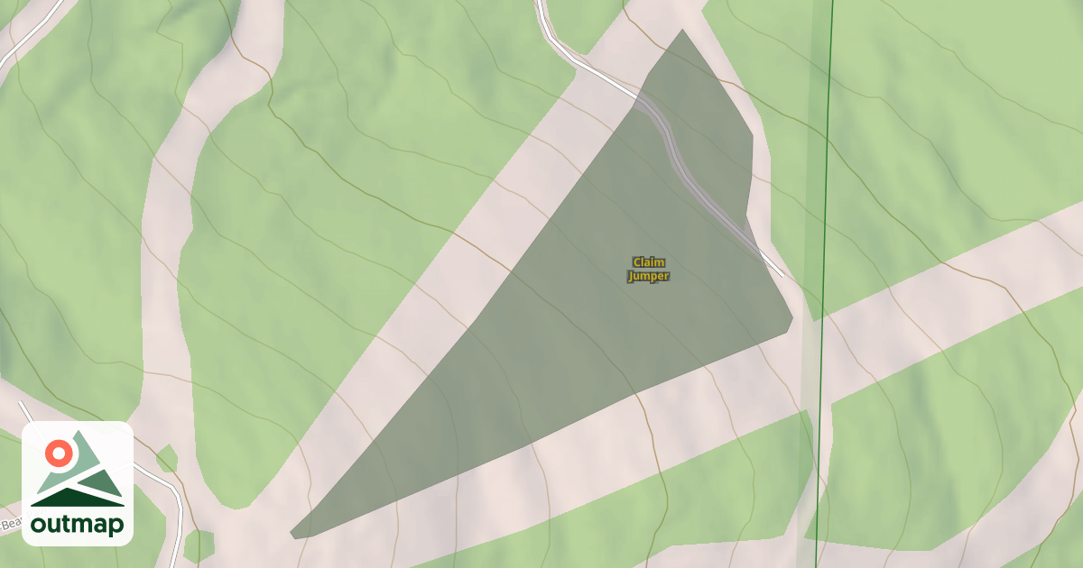 Map of Claim Jumper