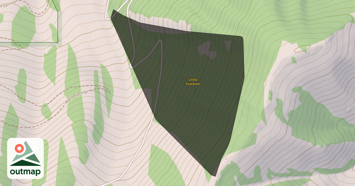 Map of Little Scorpion