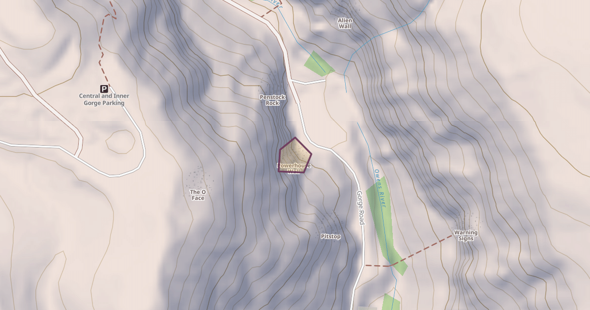 Map preview of Powerhouse Wall
