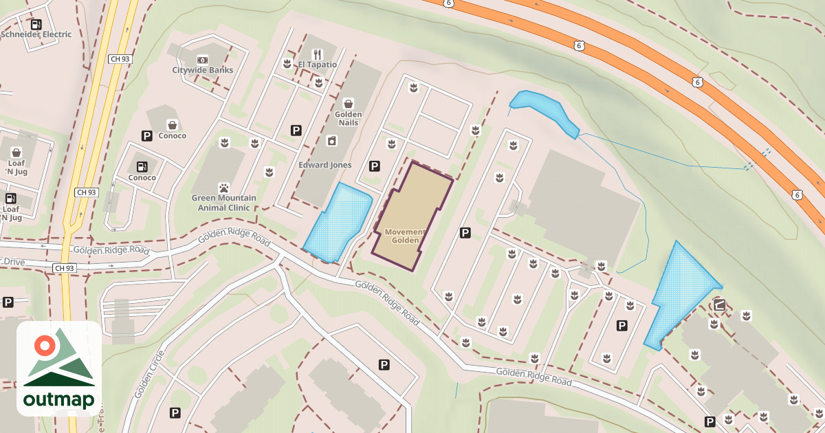 Map of Movement Golden