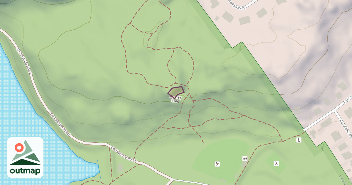 Map of Quarry Crag