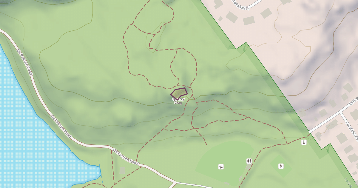 Map preview of Quarry Crag