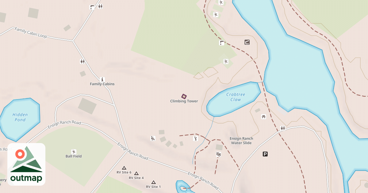 Map of Climbing Tower