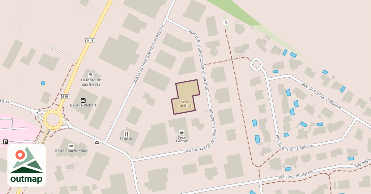 Map of Start In Bloc