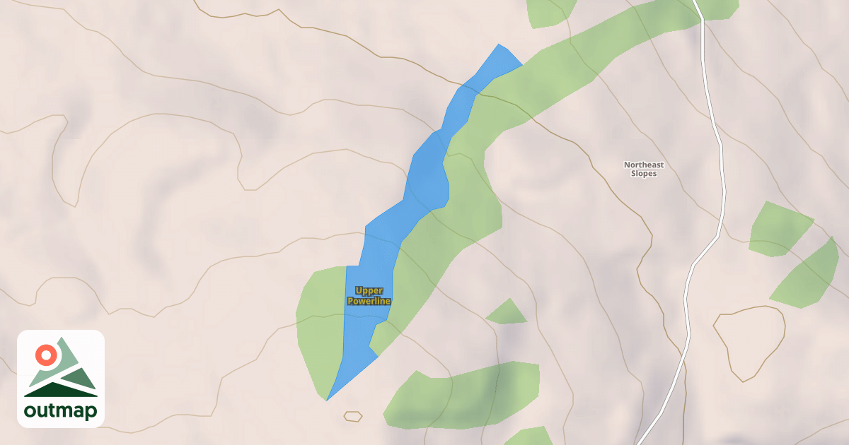 Map of Upper Powerline