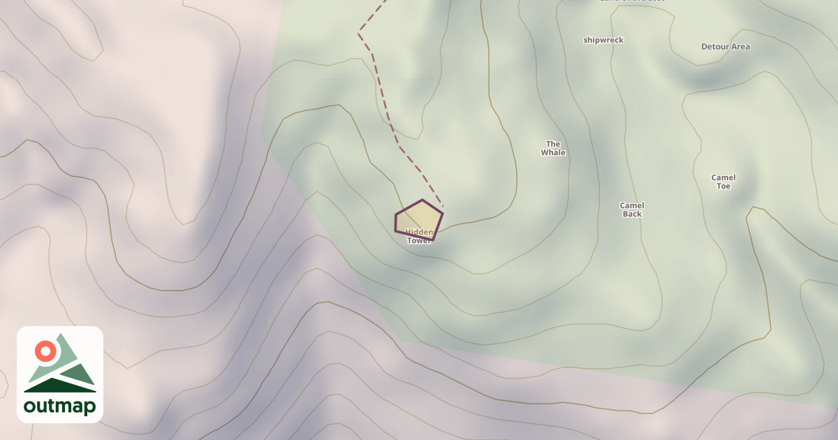 Map of Hidden Tower