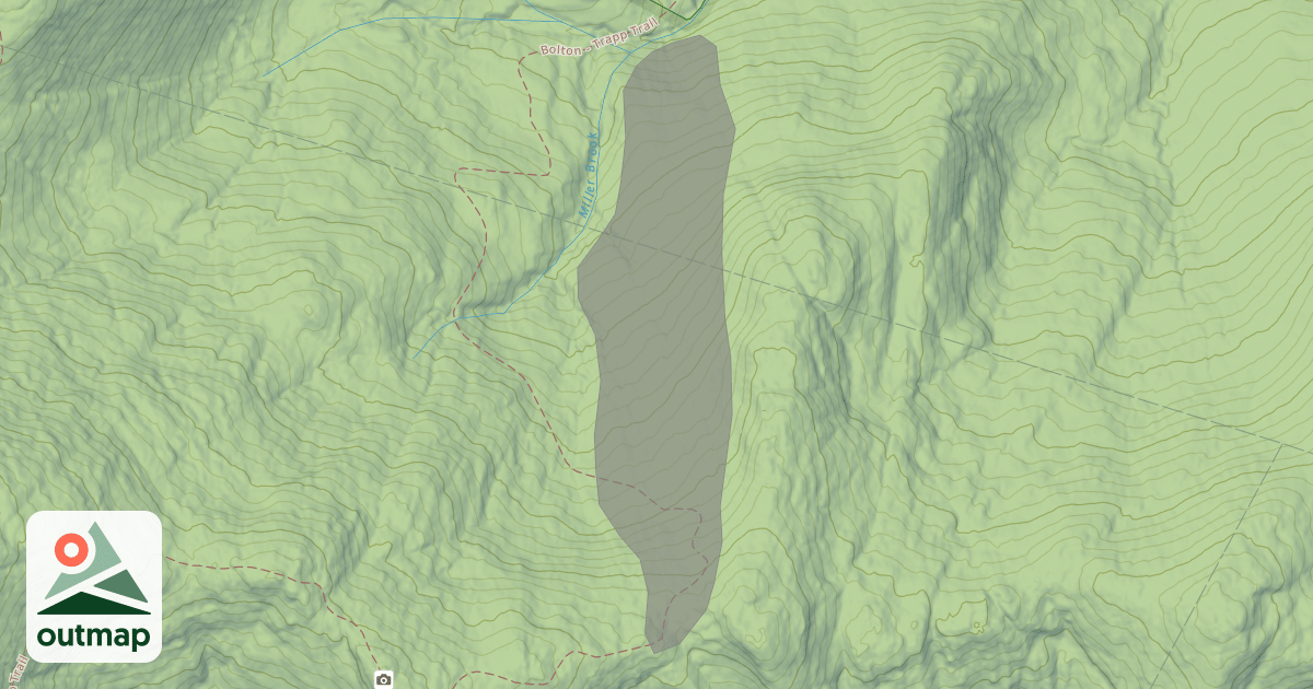 Map of Catamount trail