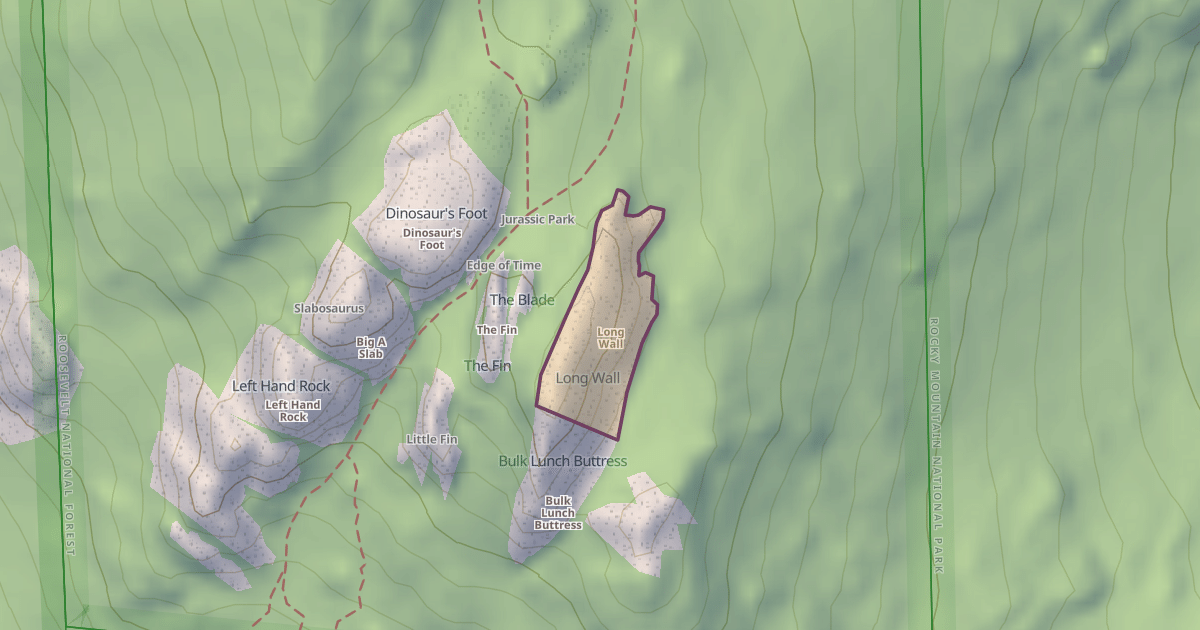Map preview of Long Wall