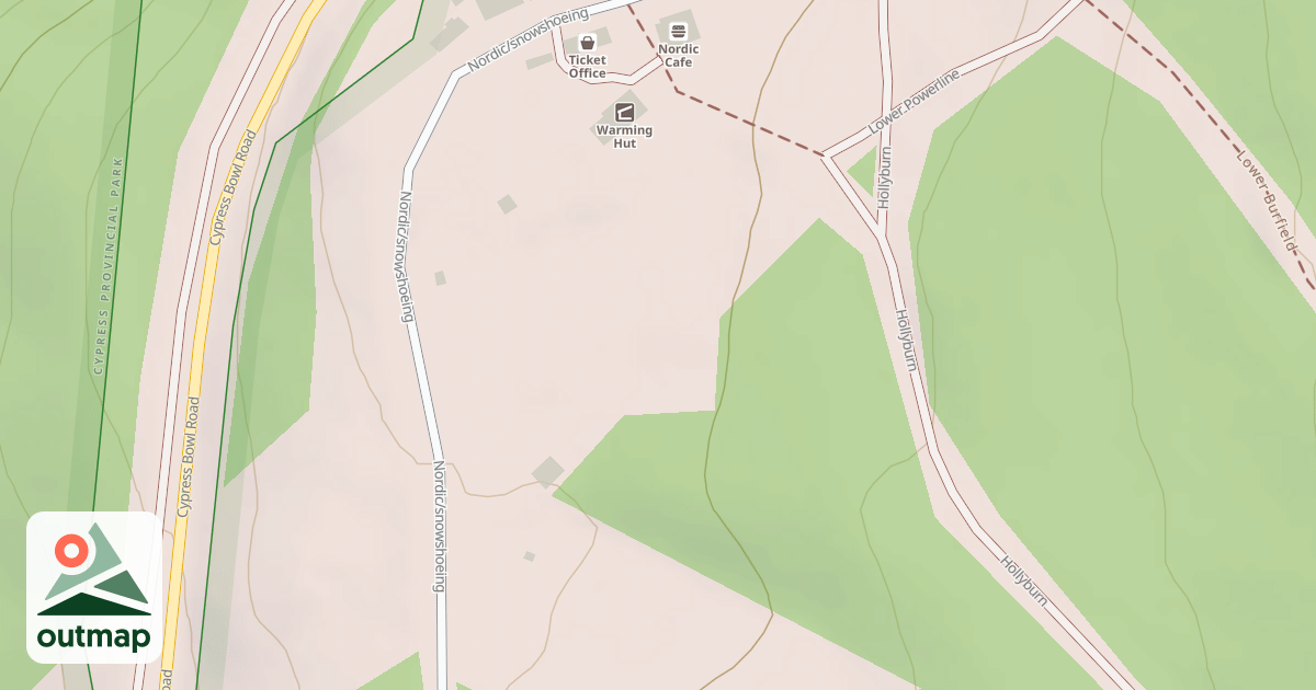 Map of Toboggan Park