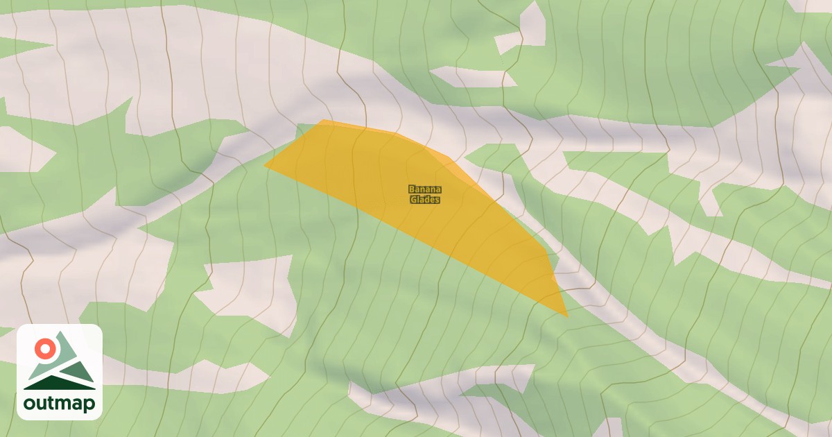 Map of Banana Glades