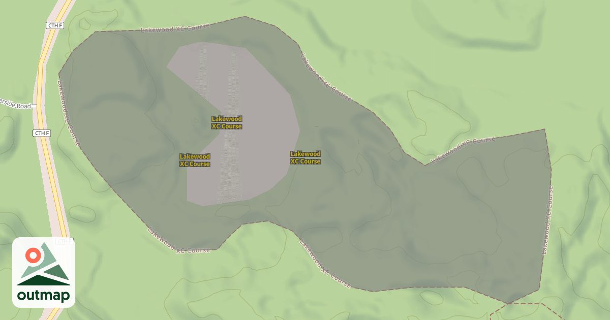 Map of Lakewood XC Course