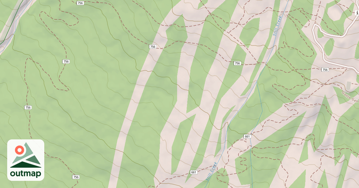 Map of Paintbrush