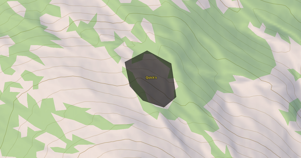 Map preview of Quick's