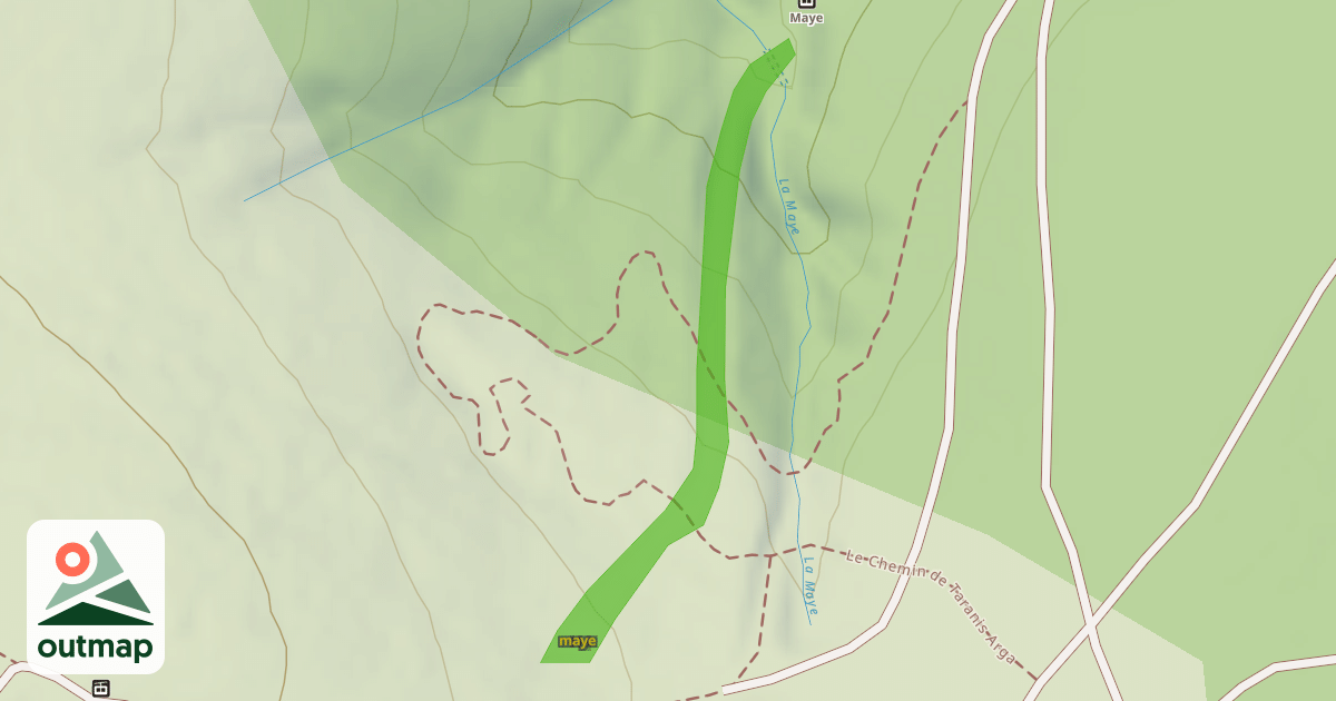Map of maye