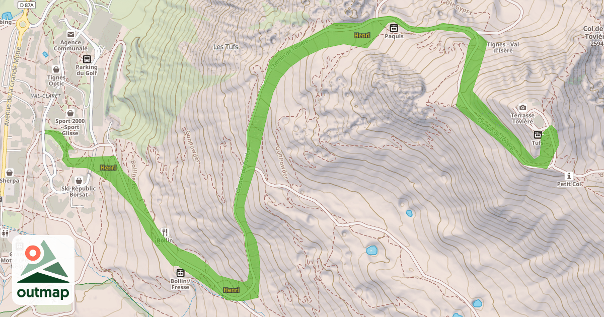 Map of Henri