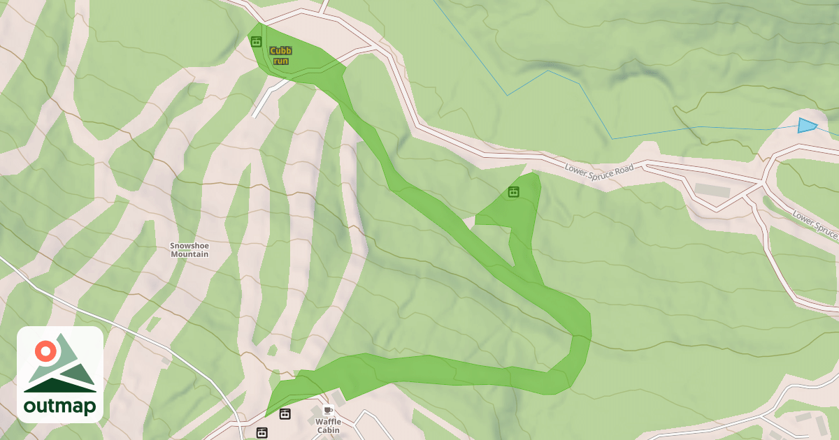 Map of Cubb run