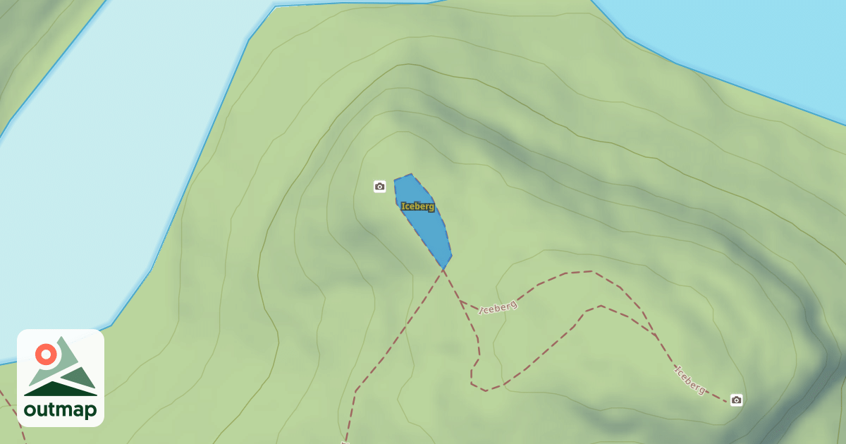 Map of Iceberg