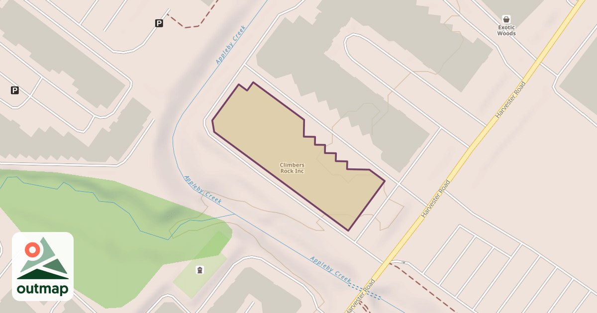 Map of Climbers Rock Inc