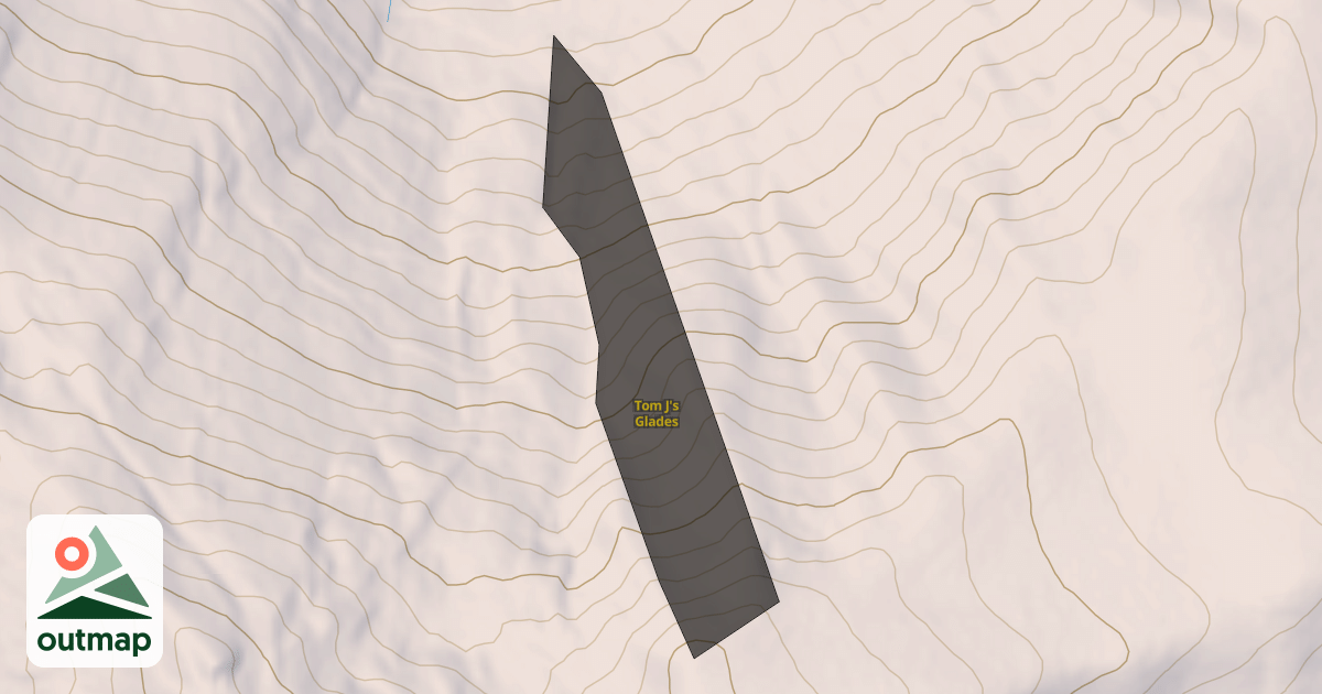 Map of Tom J's Glades