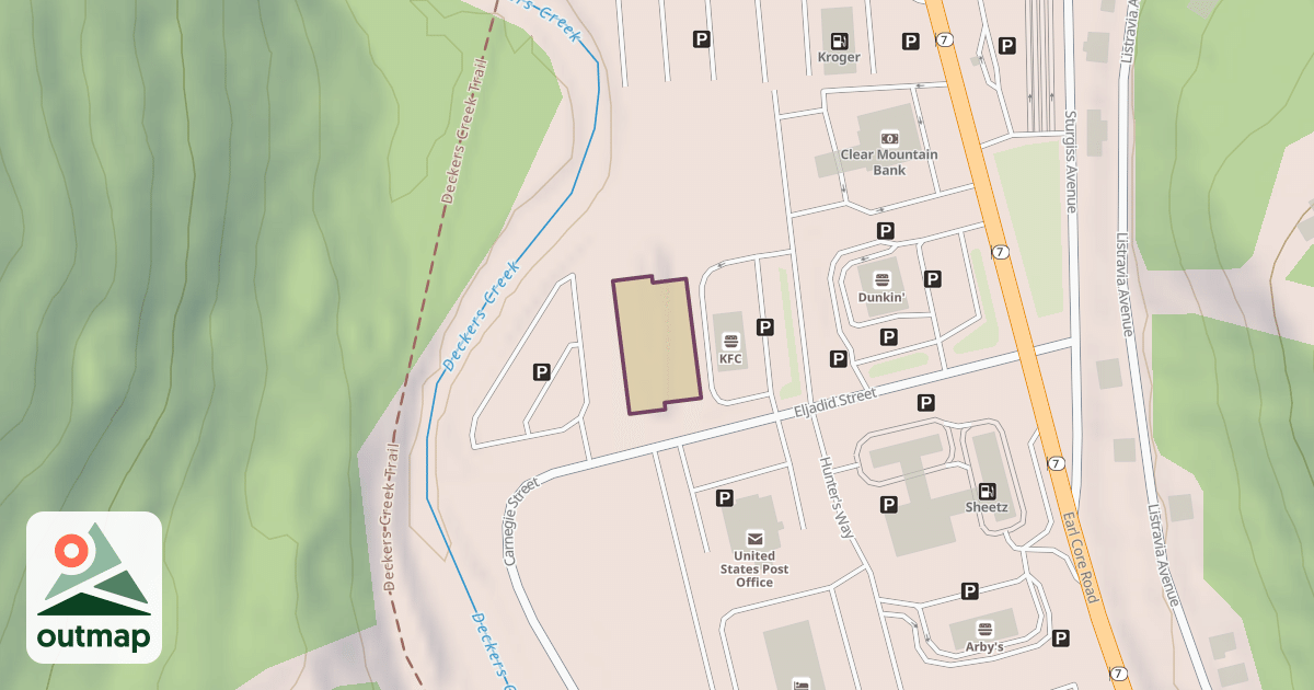 Map of Climbing Gym