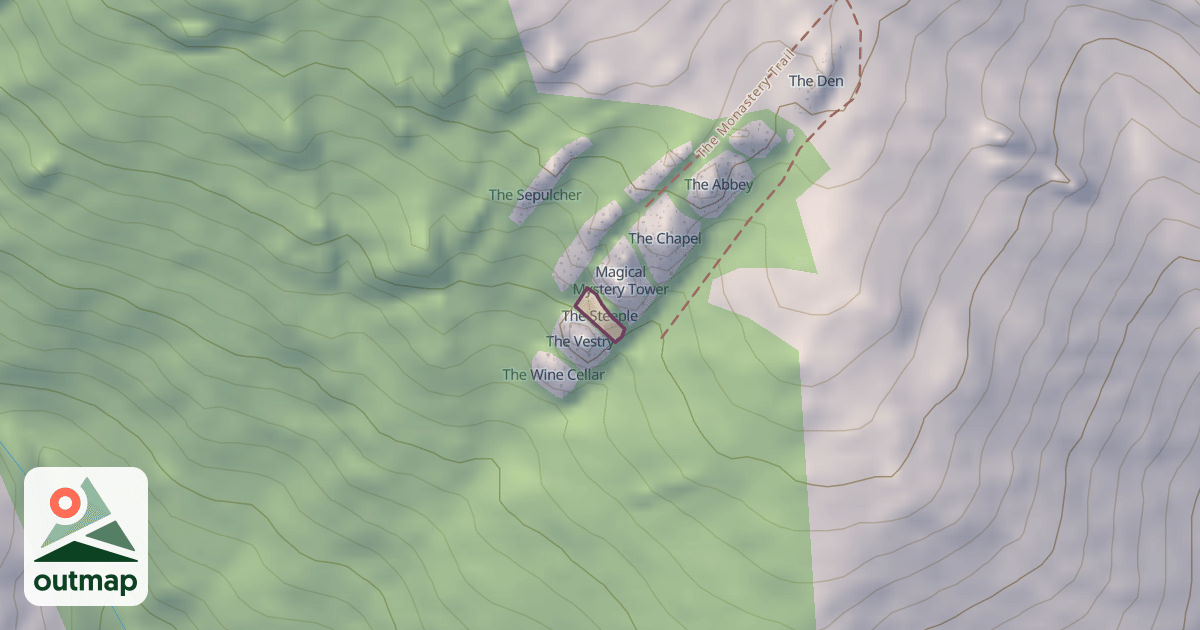Map of The Steeple