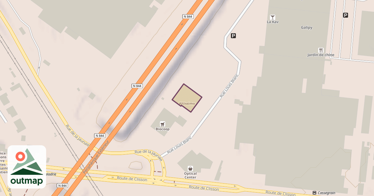 Map of Altissimo