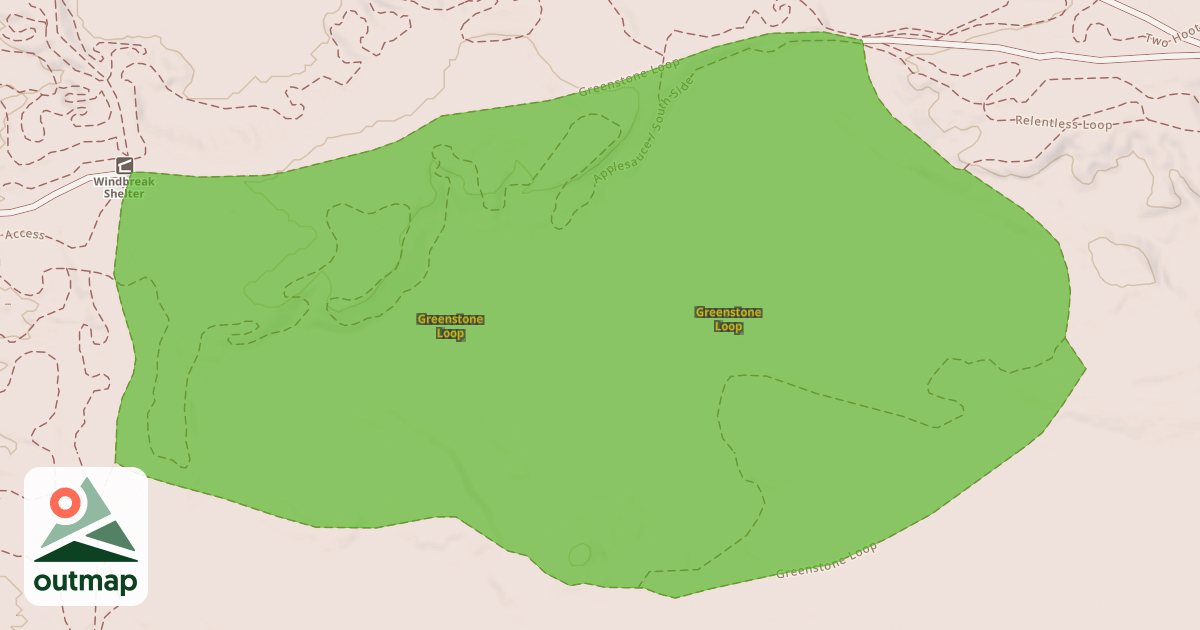 Map of Greenstone Loop