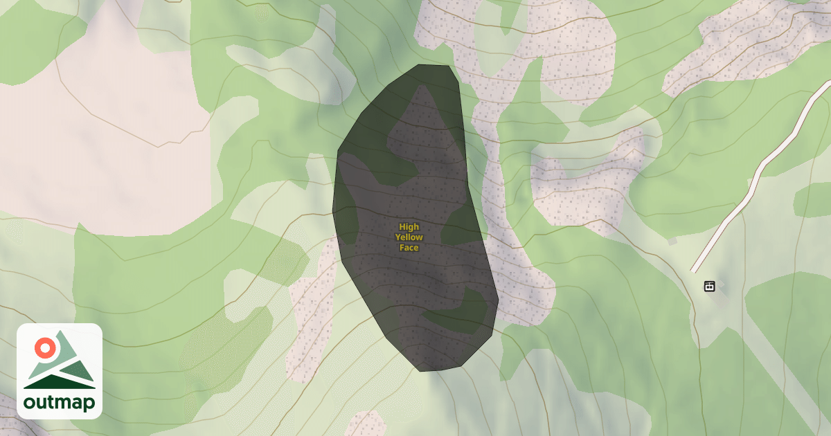 Map of High Yellow Face