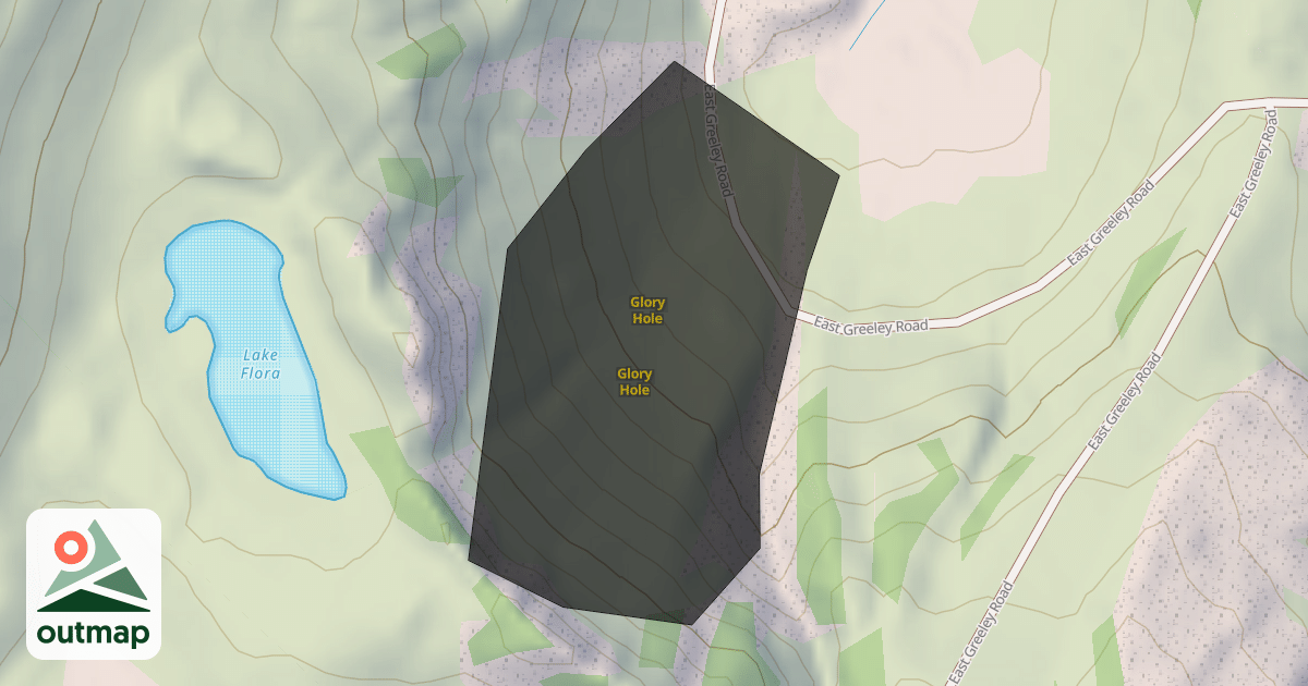 Map of Glory Hole