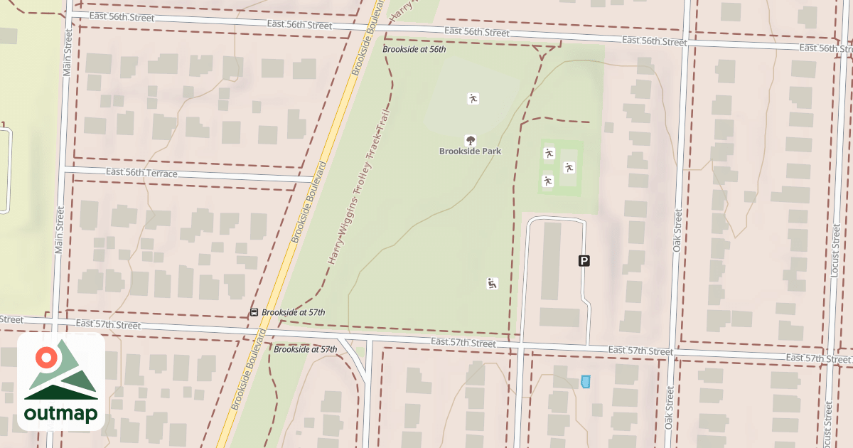 Map of Brookside Hill