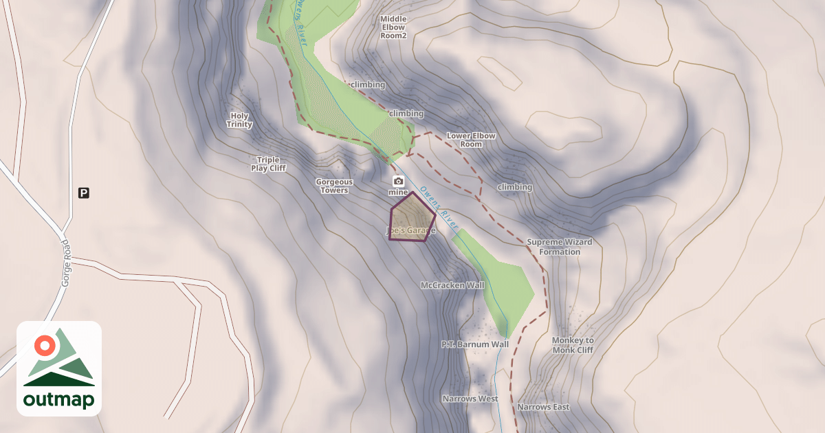 Map of Joe's Garage