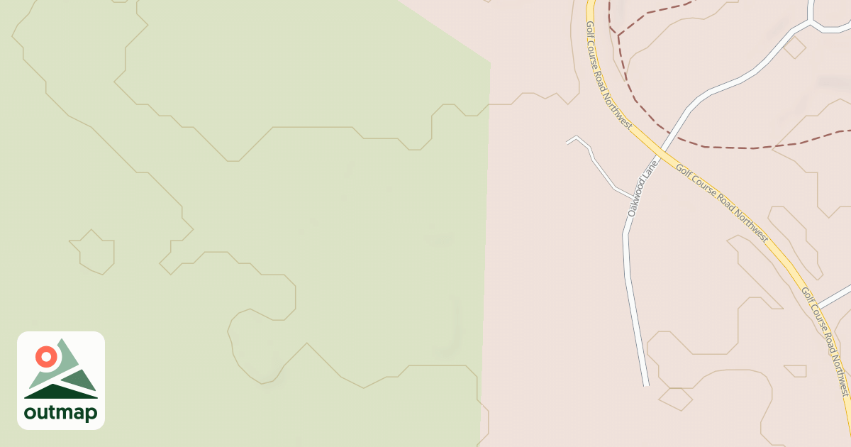 Map of Mike's Mound