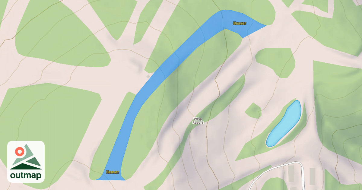 Map of Beaver