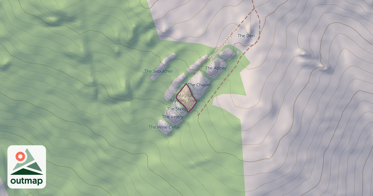 Map of Magical Mystery Tower