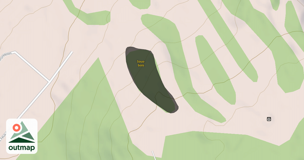Map of Sous-bois