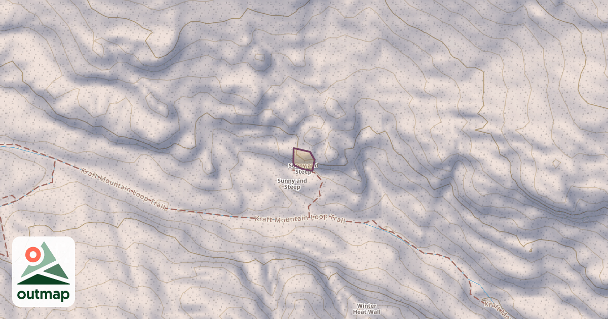 Map of Sunny and Steep