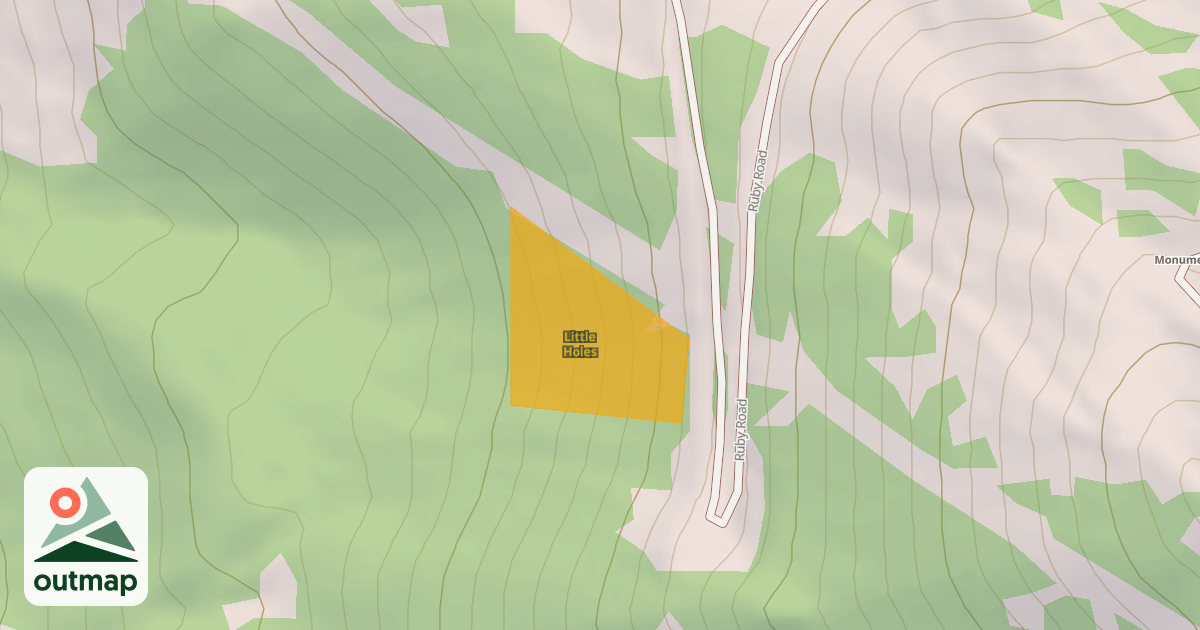 Map of Little Holes