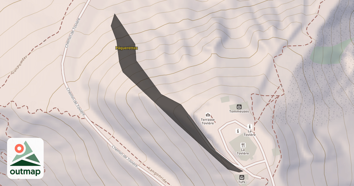Map of Pâquerettes
